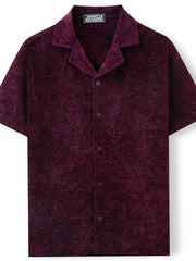 Men's Plus Size Button Down Short Sleeve Shirt