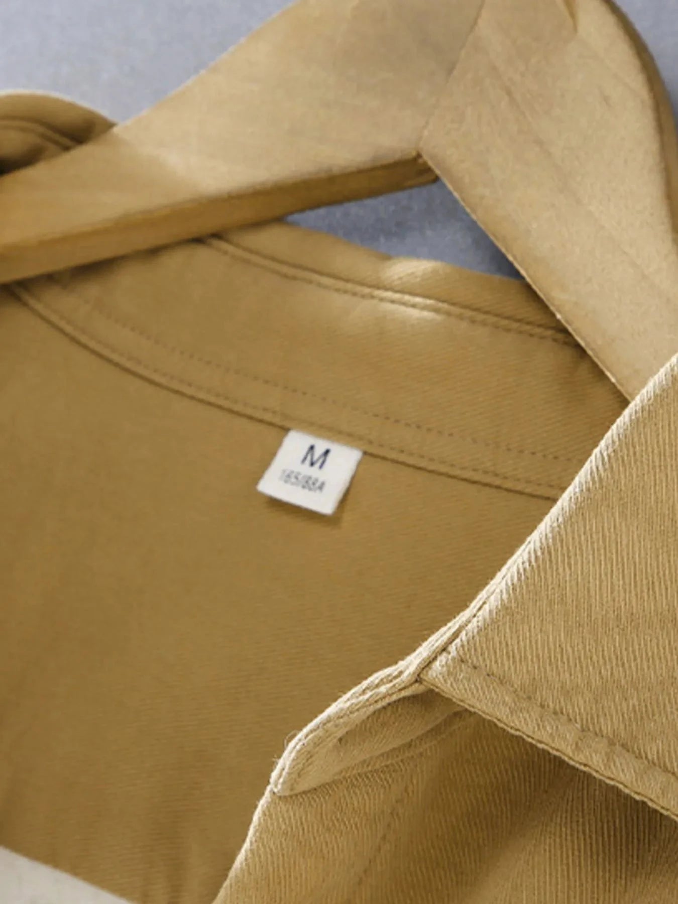 Men's Plus Size Button Up Long Sleeve Shirt