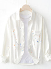 Men's Plus Size Button Up Long Sleeve Shirt