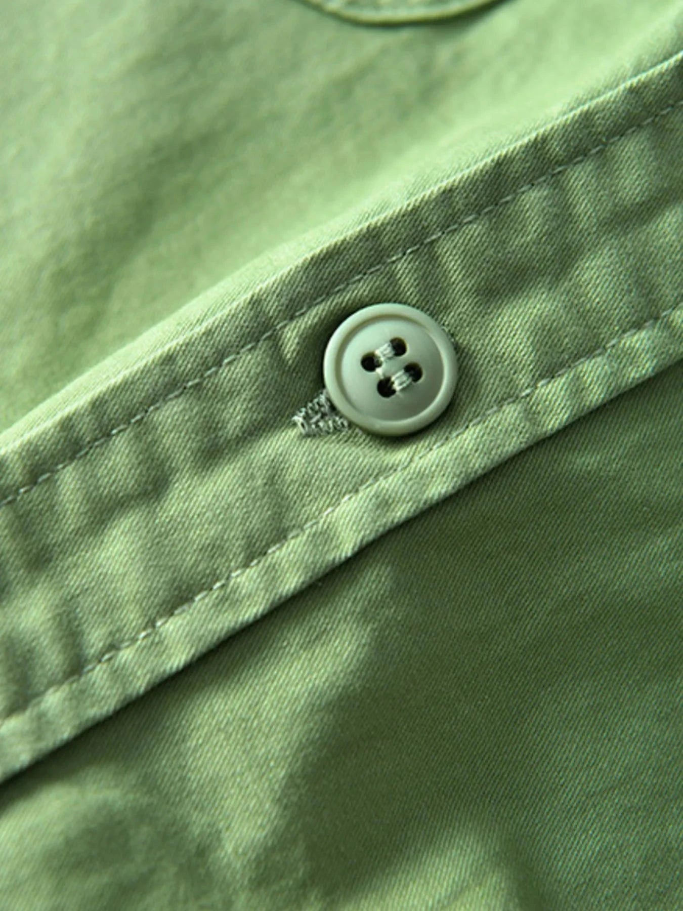 Men's Plus Size Button Up Long Sleeve Shirt