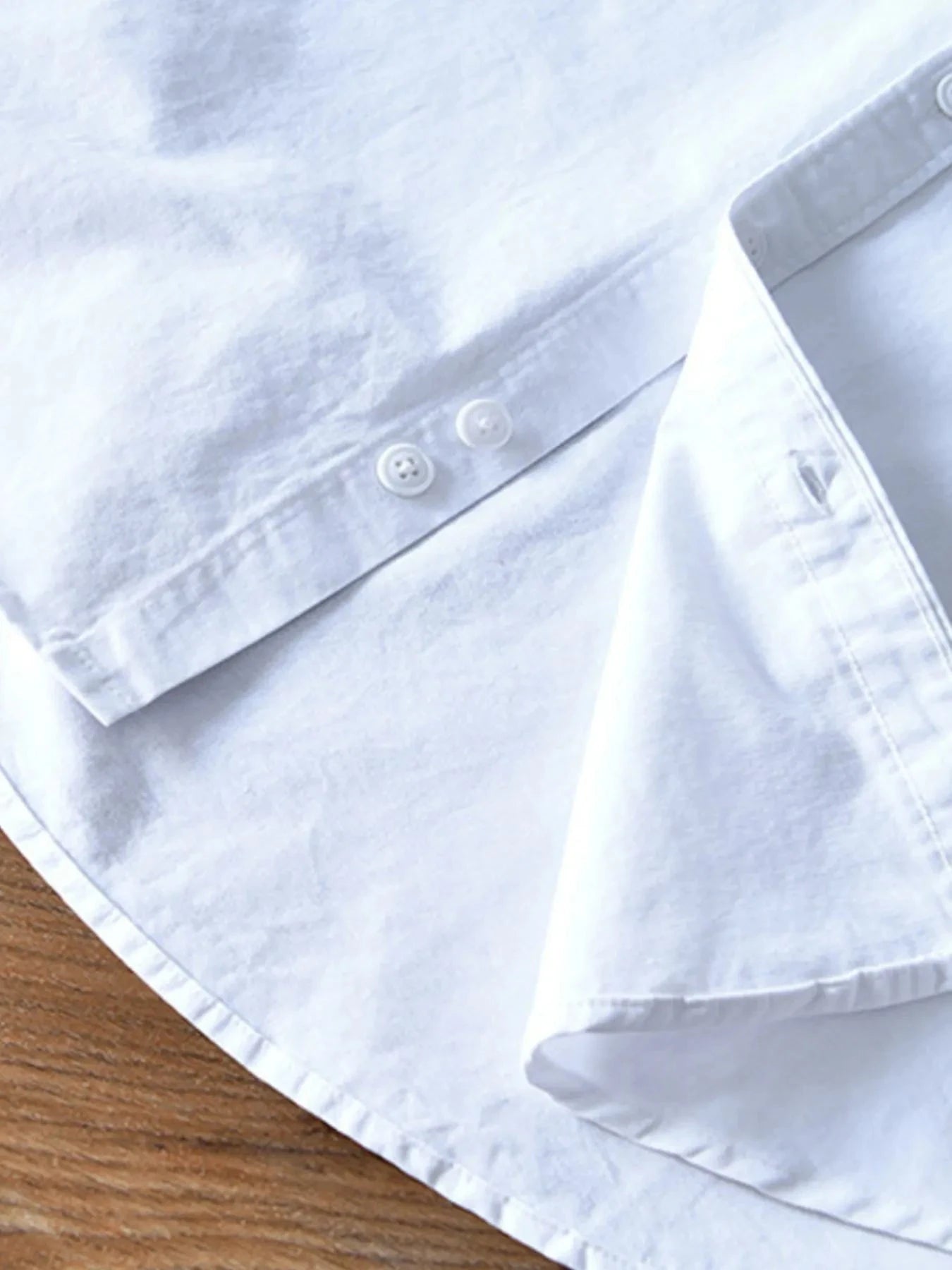 Men's Plus Size Button Up Long Sleeve Shirt