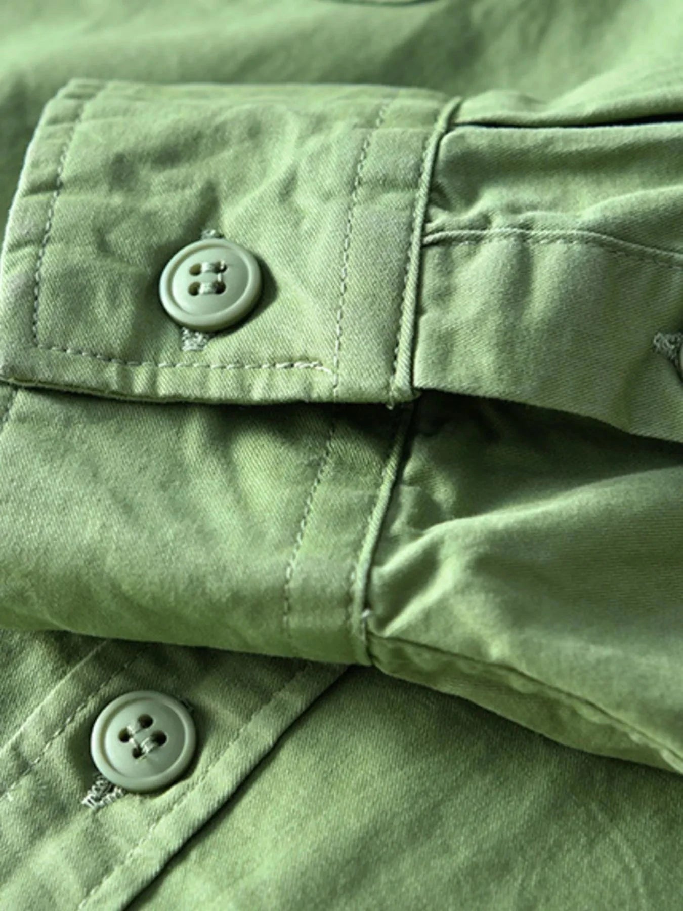 Men's Plus Size Button Up Long Sleeve Shirt