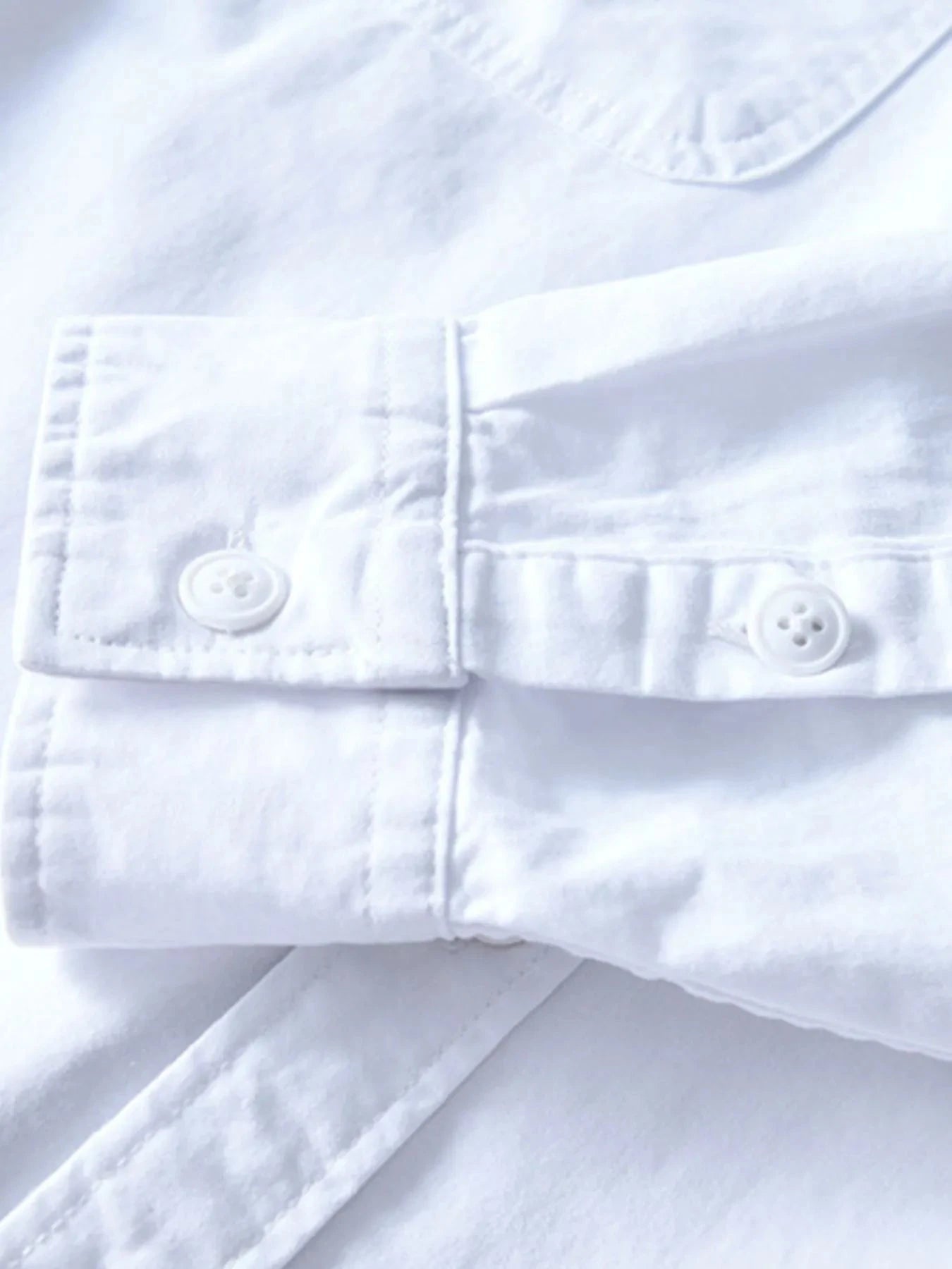 Men's Plus Size Button Up Long Sleeve Shirt