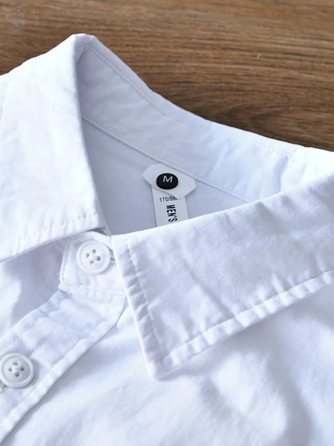 Men's Plus Size Button Up Long Sleeve Shirt