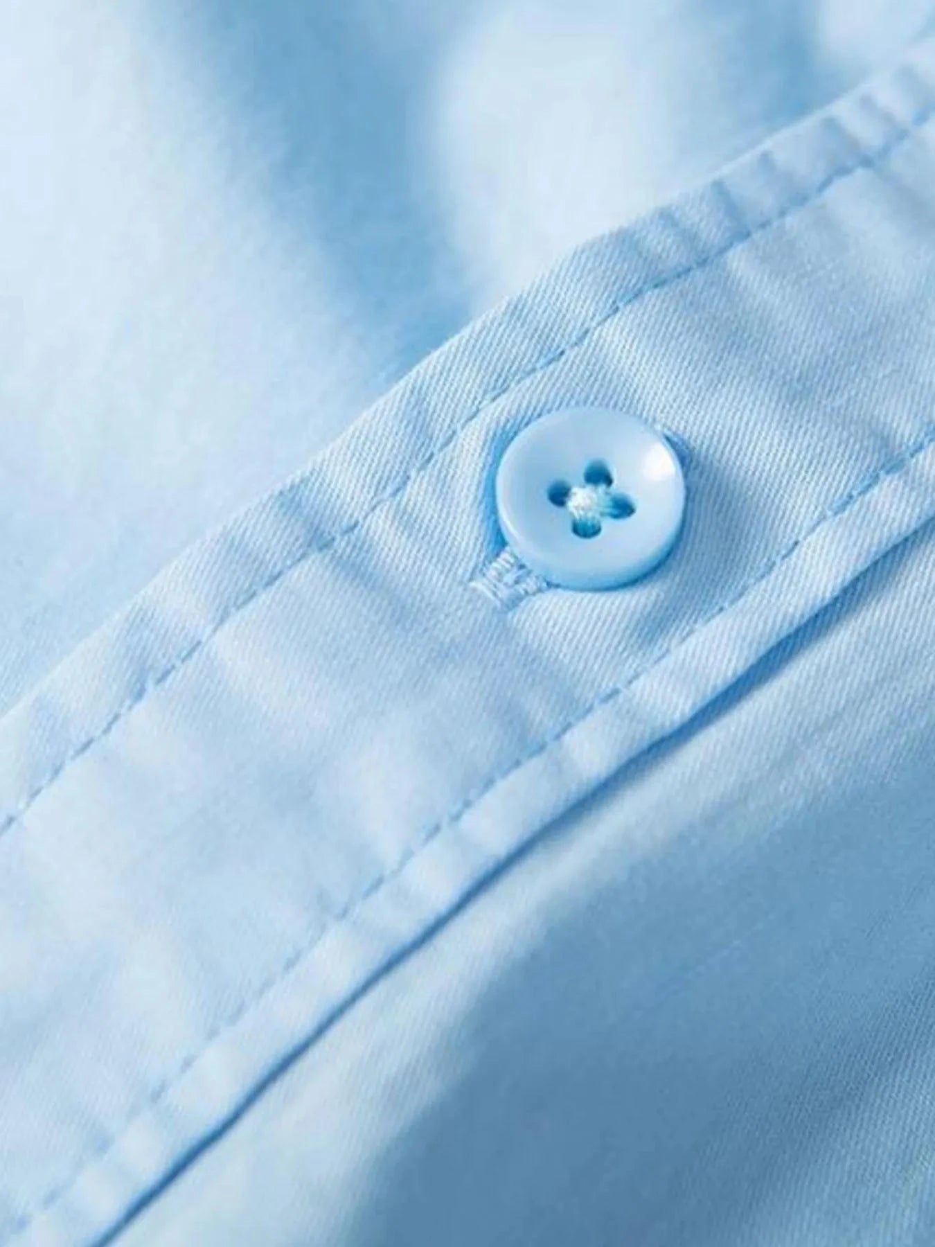 Men's Plus Size Button Up Long Sleeve Shirt