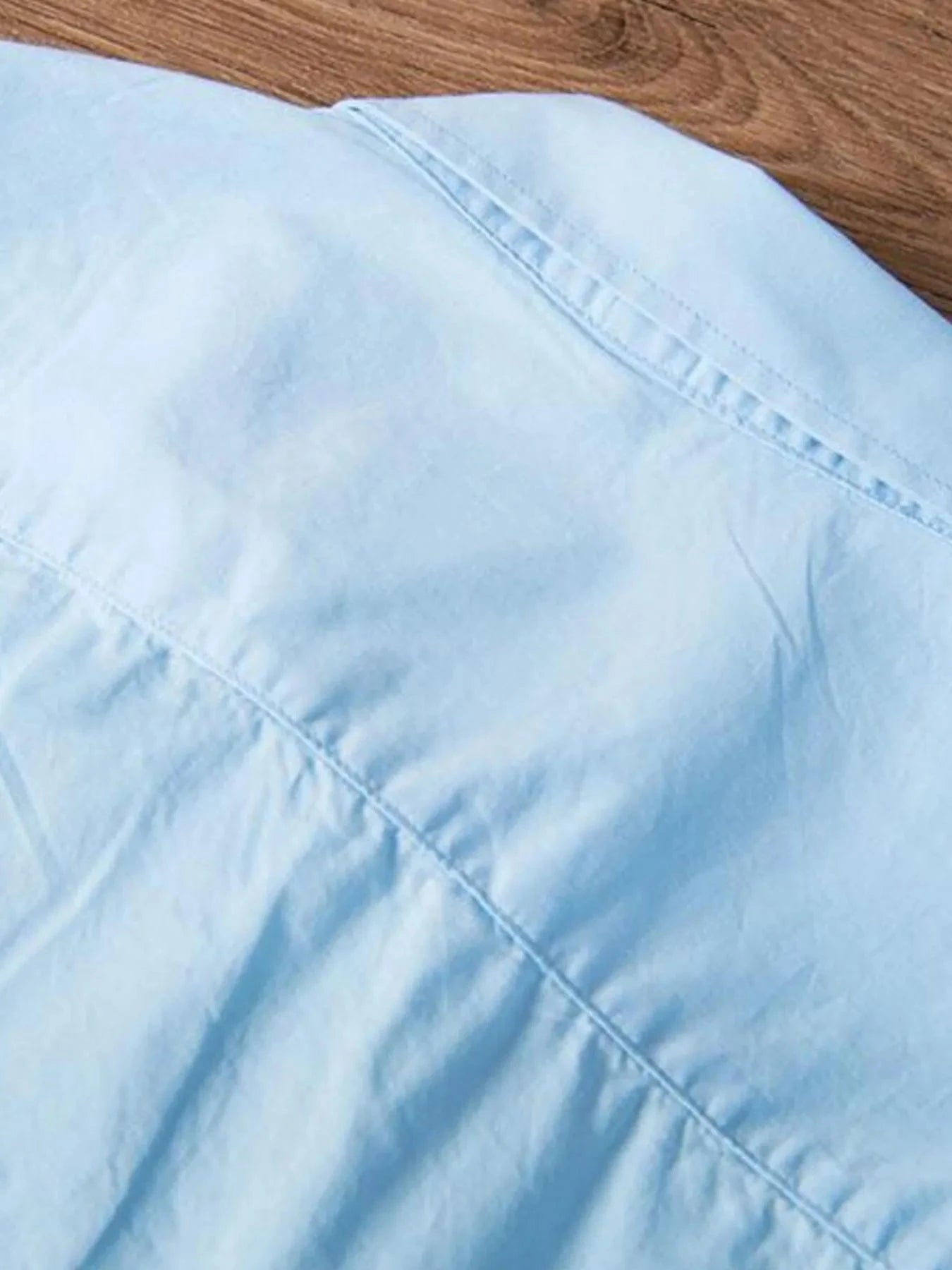 Men's Plus Size Button Up Long Sleeve Shirt