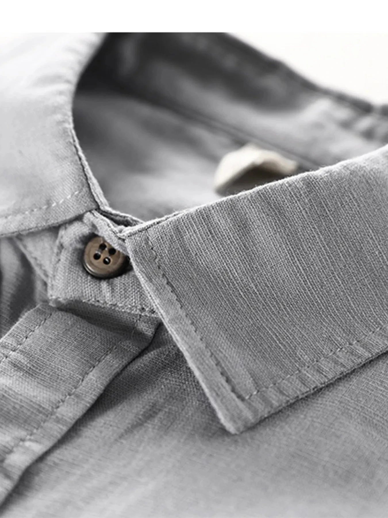 Men's Plus Size Button Up Long Sleeve Shirt