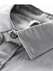 Men's Plus Size Button Up Long Sleeve Shirt