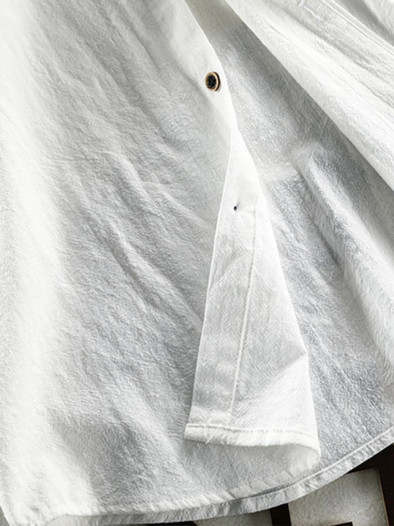 Men's Plus Size Button-Up Long Sleeve Shirt