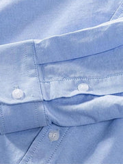 Men's Plus Size Button Up Long Sleeve Shirt