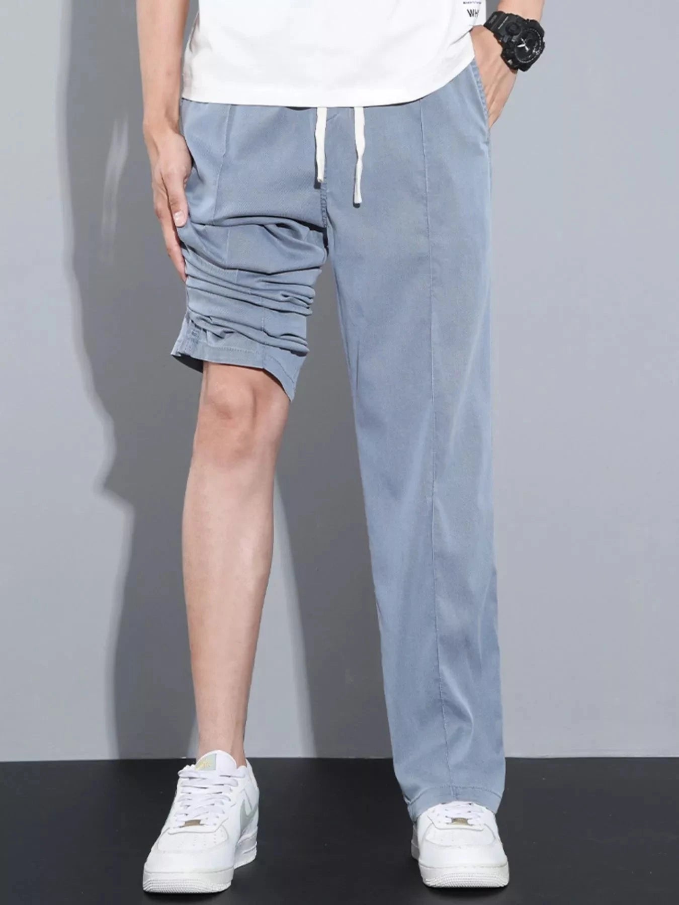 Men's Plus Size Casual Drawstring Pants