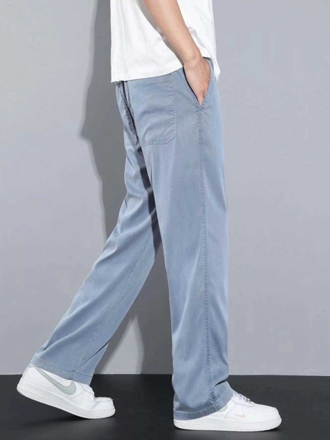 Men's Plus Size Casual Drawstring Pants