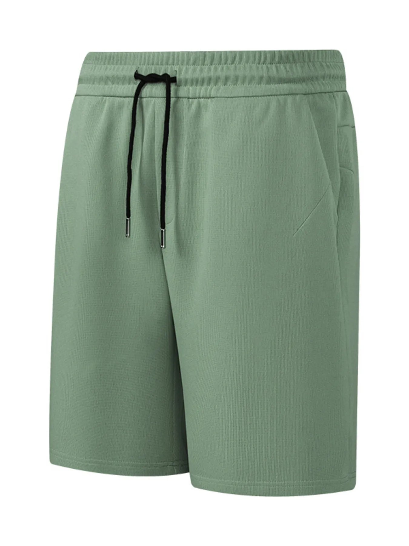 Men's Plus Size Casual Drawstring Shorts Matcha Green / M