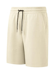 Men's Plus Size Casual Drawstring Shorts Mocha / M
