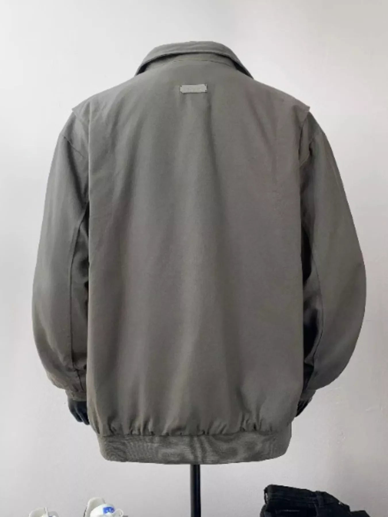 Men's Plus Size Casual Lightweight Bomber Jacket