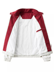 Men's Plus Size Casual Lightweight Windbreaker Jacket