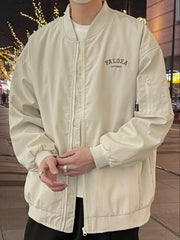 Men's Plus Size Casual Lightweight Zip Up Jacket