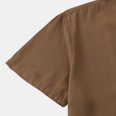 Men's Plus Size Casual Short Sleeve Button Down Shirt