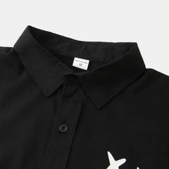 Men's Plus Size Casual Short Sleeve Button Down Shirt