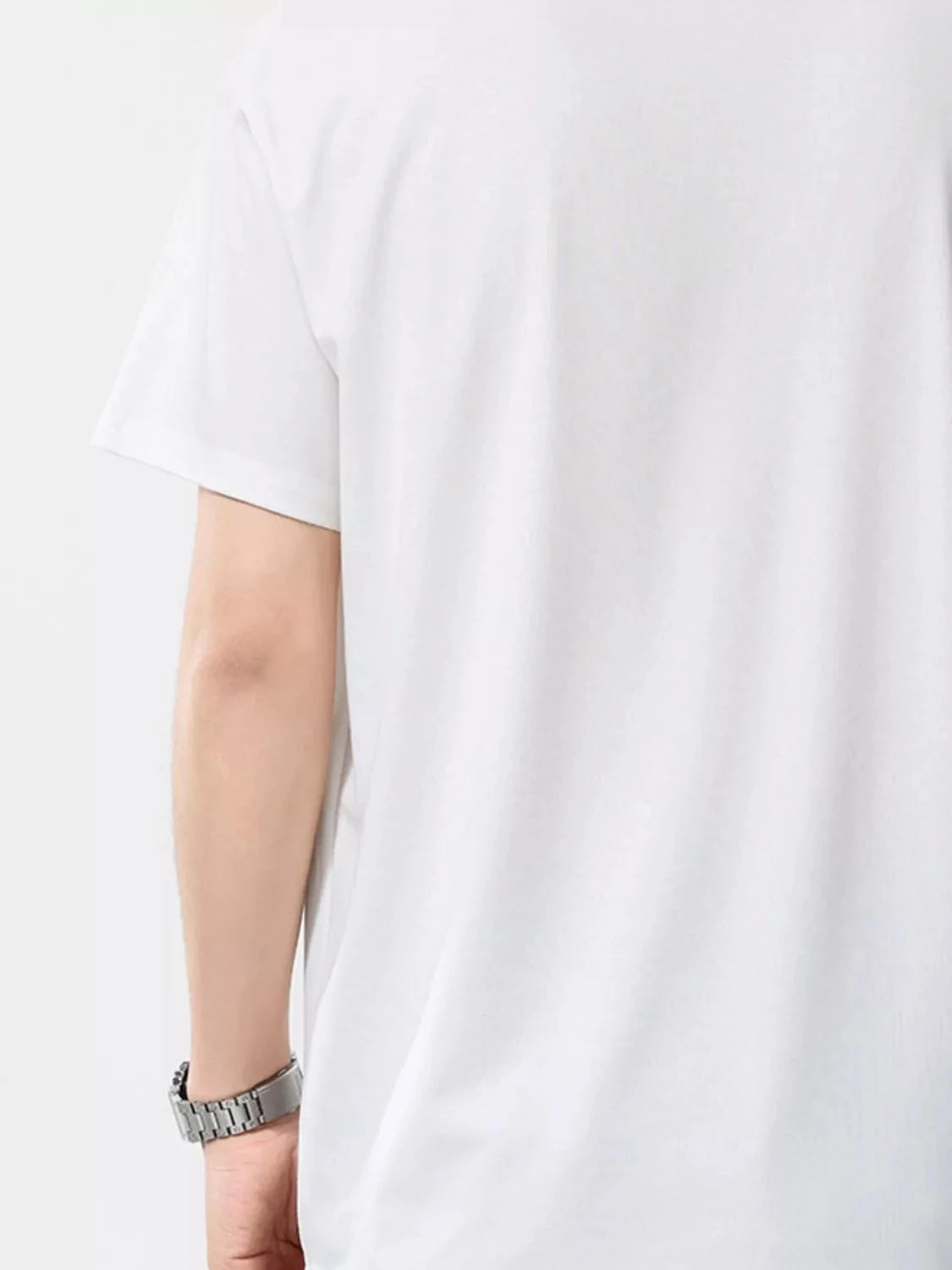 Men's Plus Size Collared Neck Short Sleeve Polo