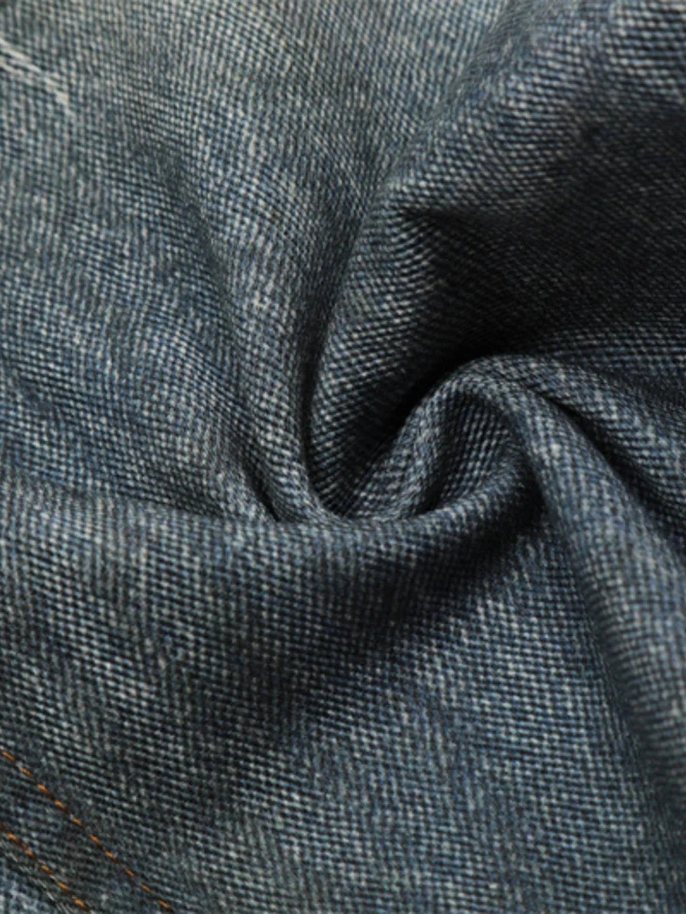 Men's Plus Size Distressed Wide Leg Jeans