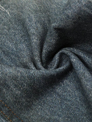 Men's Plus Size Distressed Wide Leg Jeans