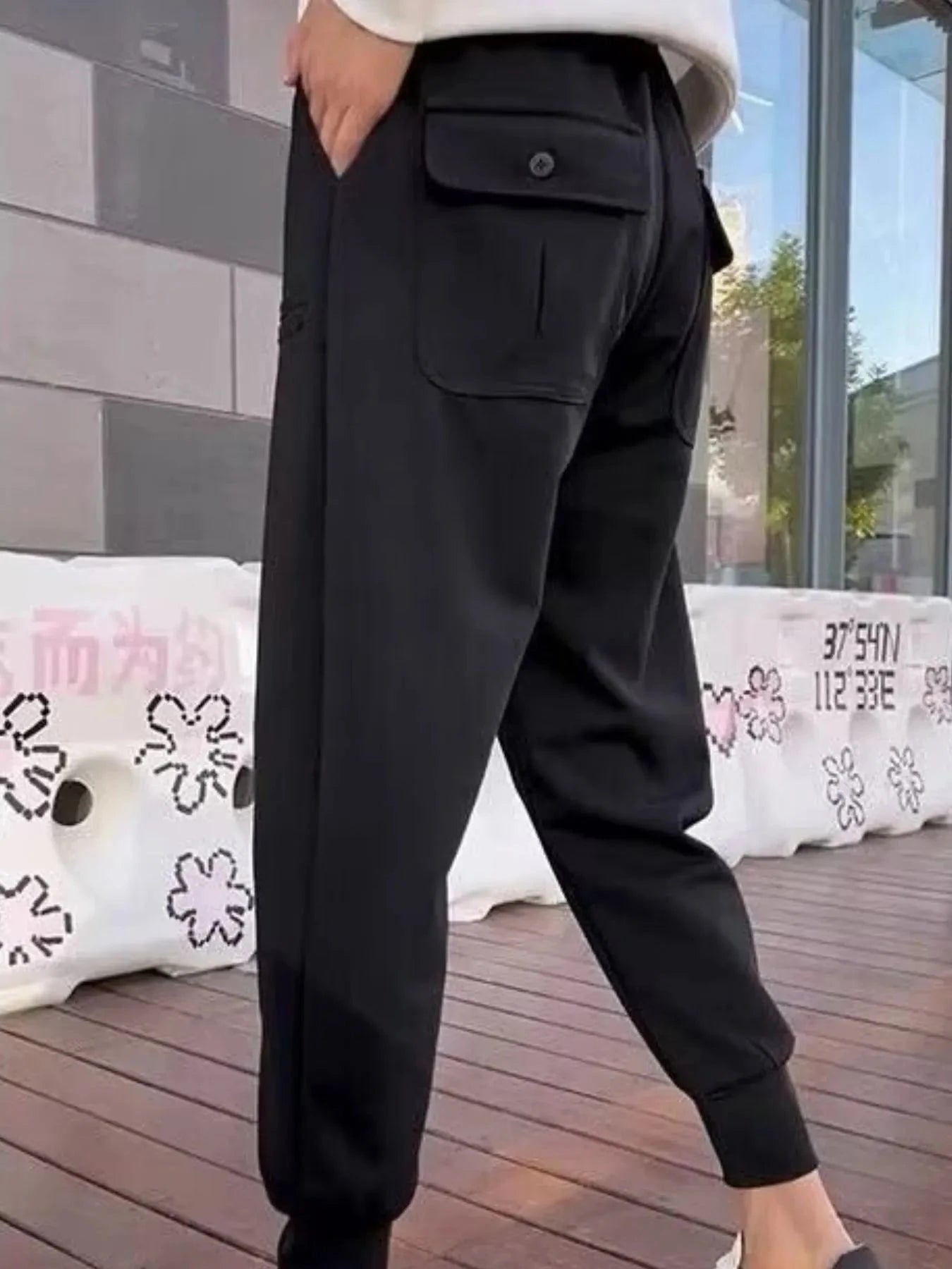 Men's Plus Size Drawstring Jogger Pants