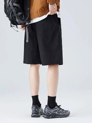 Men's Plus Size Drawstring Loose Fit Shorts