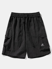 Men's Plus Size Drawstring Shorts