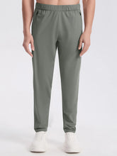 Men's Plus Size Elastic Waistband Active Joggers with Pockets Moss / M