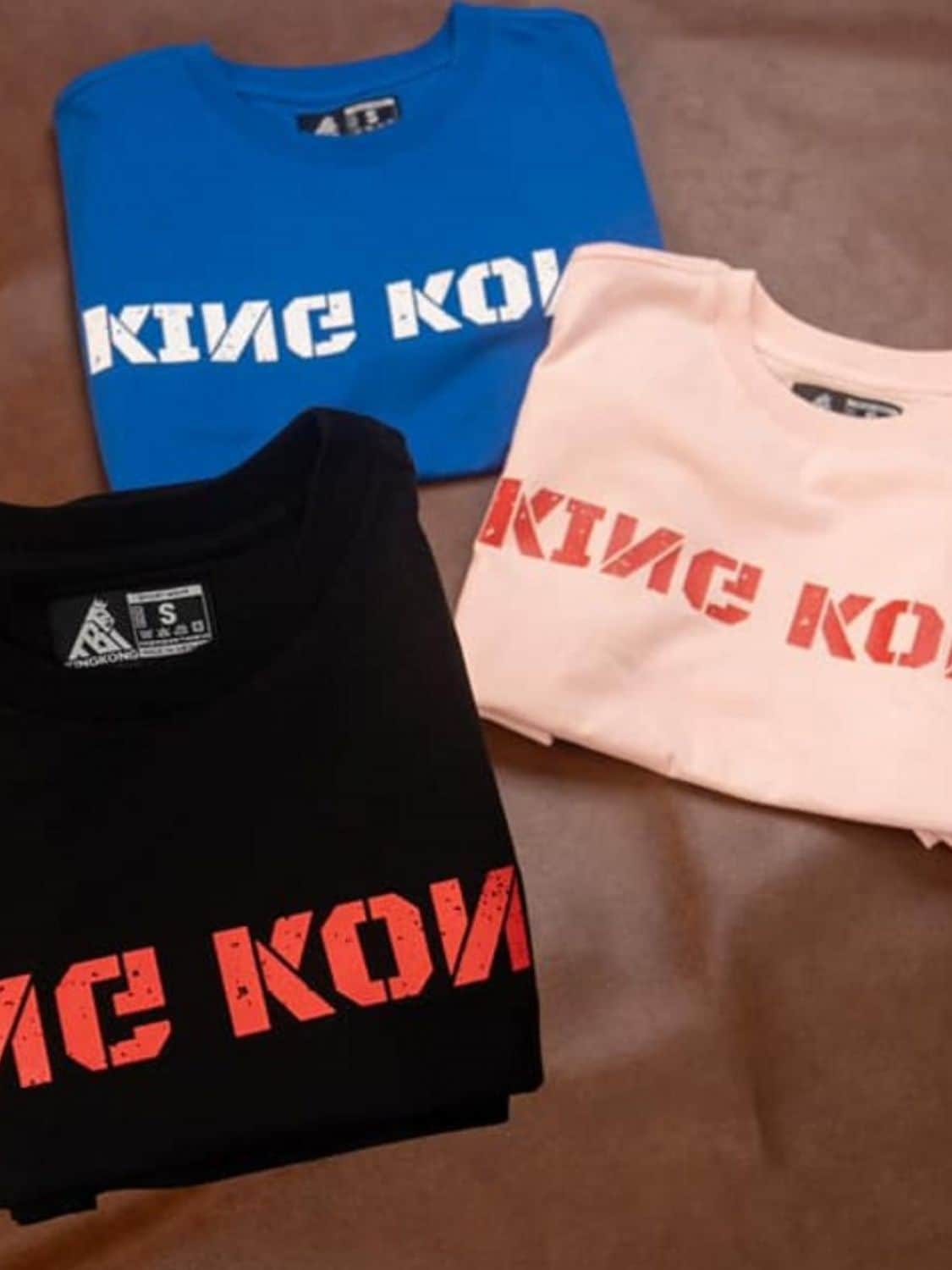 Men's Plus Size KING KONG Round Neck T-Shirt