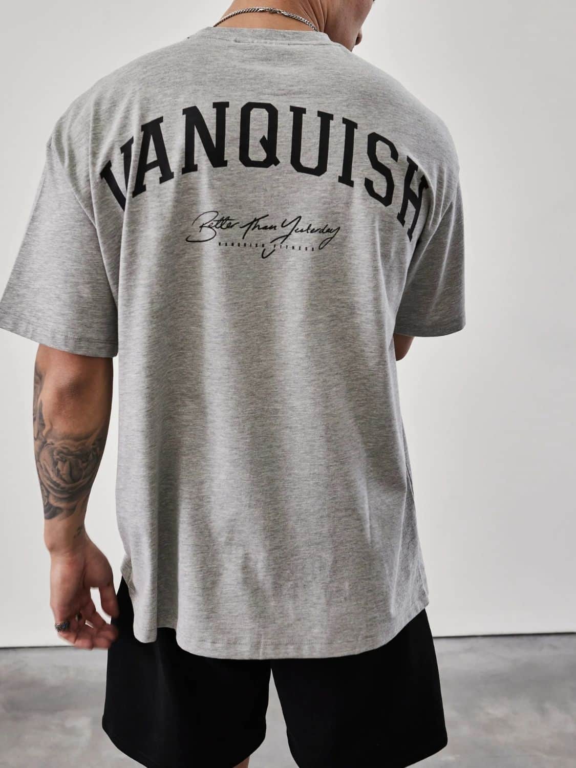 Men's Plus Size Letter Graphic Round Neck Half Sleeve T-Shirt