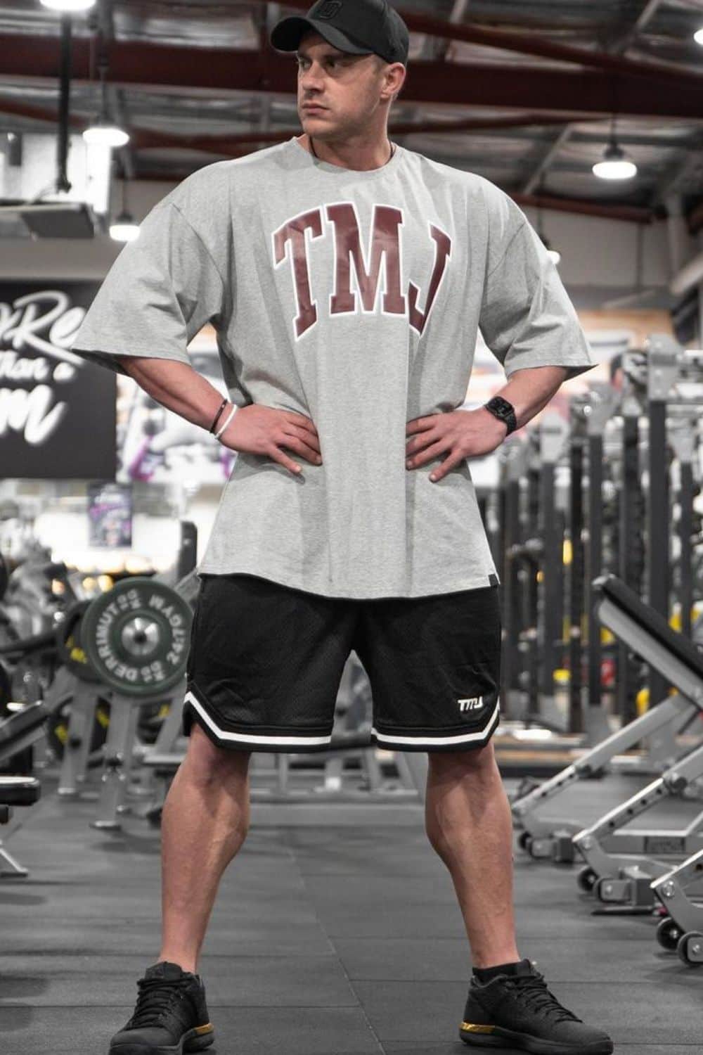 Men's Plus Size Letter Round Neck Half Sleeve T-Shirt