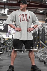 Men's Plus Size Letter Round Neck Half Sleeve T-Shirt