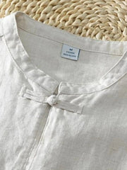 Men's Plus Size Lightweight Short Sleeve Blouse