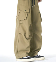 Men's Plus Size Loose Fit Cargo Combat Pants