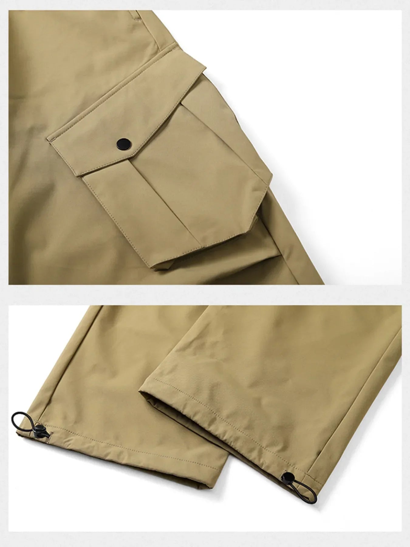 Men's Plus Size Loose Fit Cargo Combat Pants