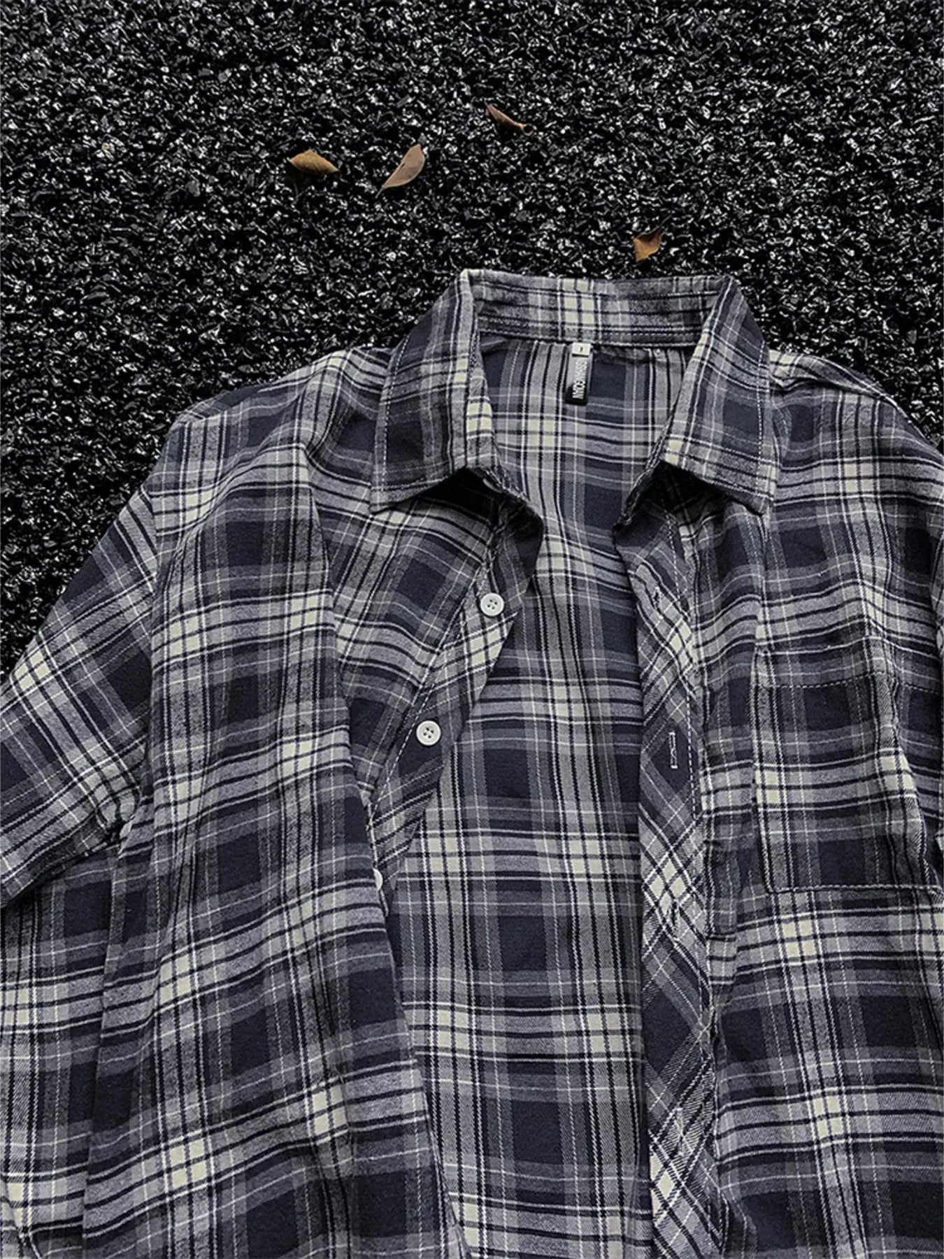 Men's Plus Size Plaid Button Up Shirt
