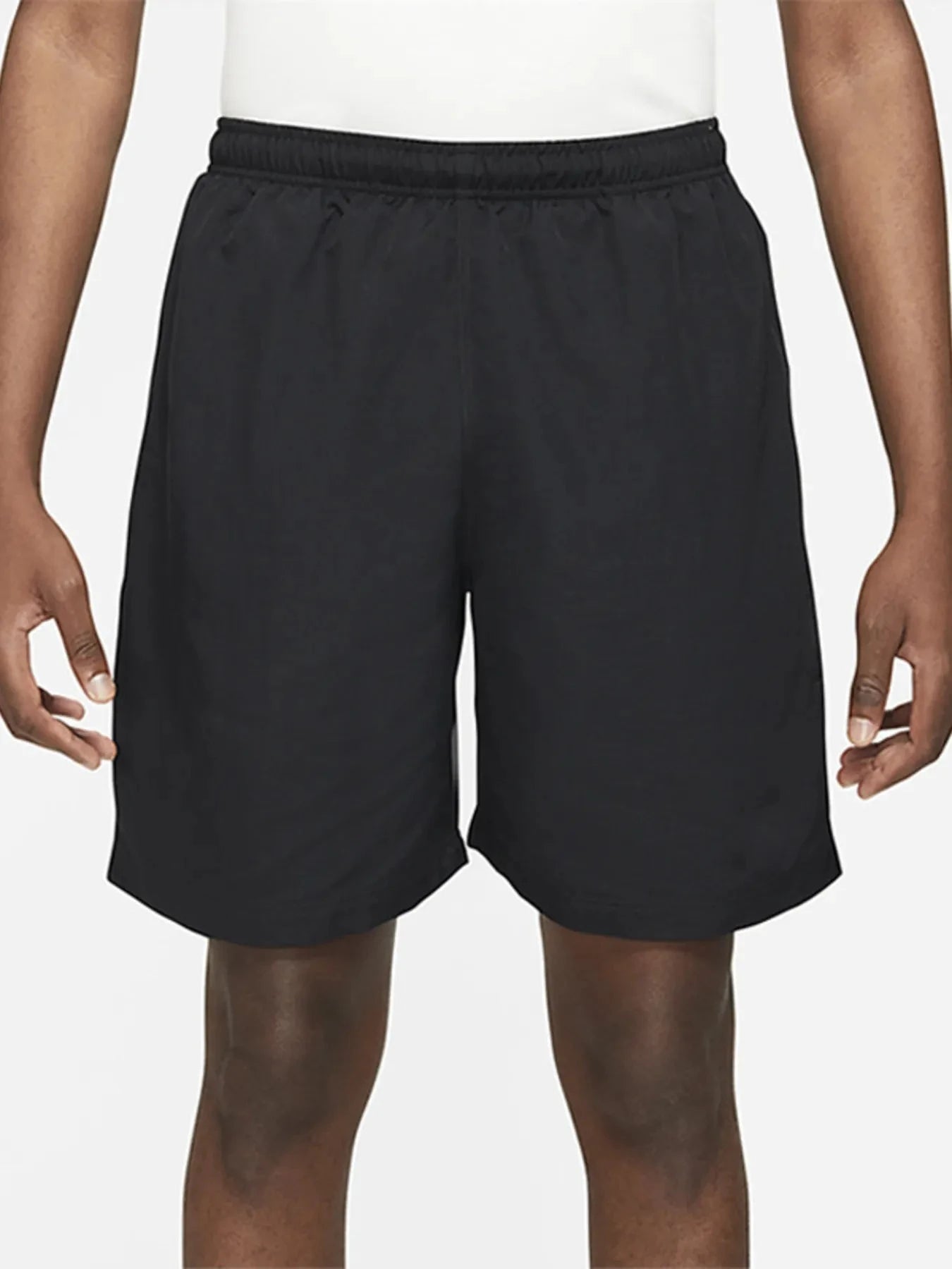 Men's Plus Size Pocketed Wide Leg Active Shorts Black / M