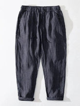 Men's Plus Size Relaxed Fit Drawstring Pants Grey / M