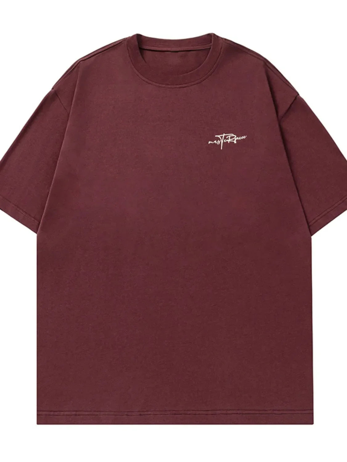 Men's Plus Size Round Neck Half Sleeve T-Shirt