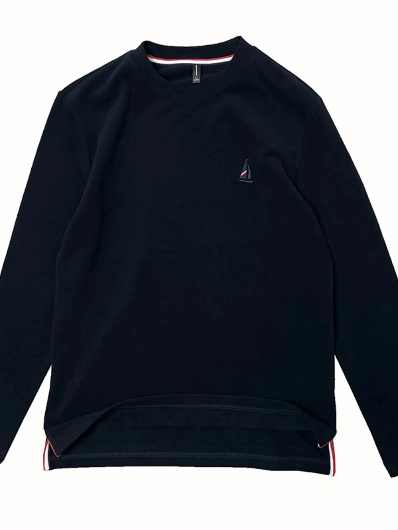 Men's Plus Size Round Neck Long Sleeve T-Shirt