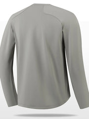 Men's Plus Size Round Neck Raglan Sleeve T-Shirt