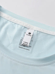 Men's Plus Size Round Neck Short Sleeve Active T-Shirt