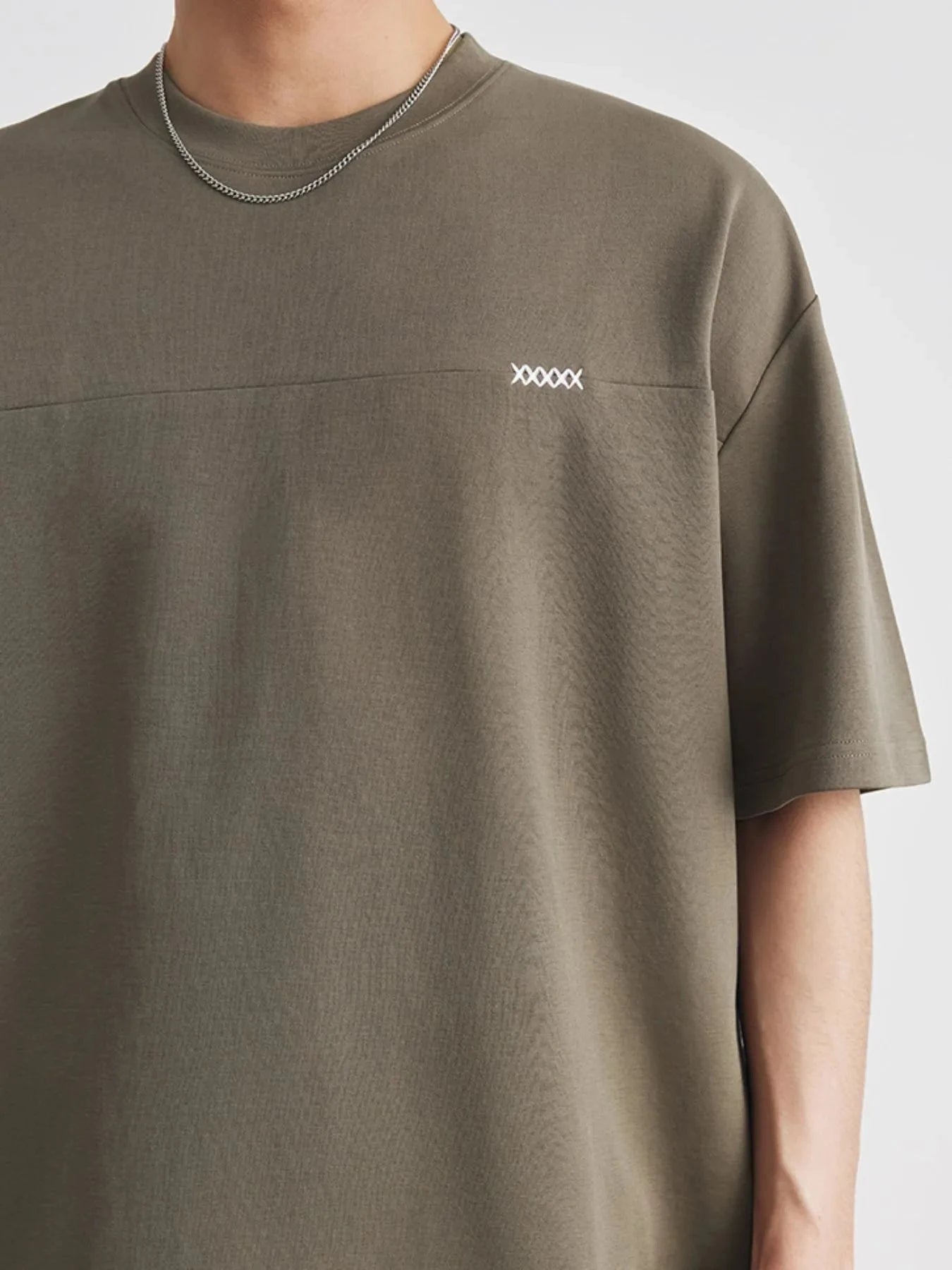 Men's Plus Size Round Neck Short Sleeve T-Shirt