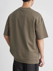 Men's Plus Size Round Neck Short Sleeve T-Shirt