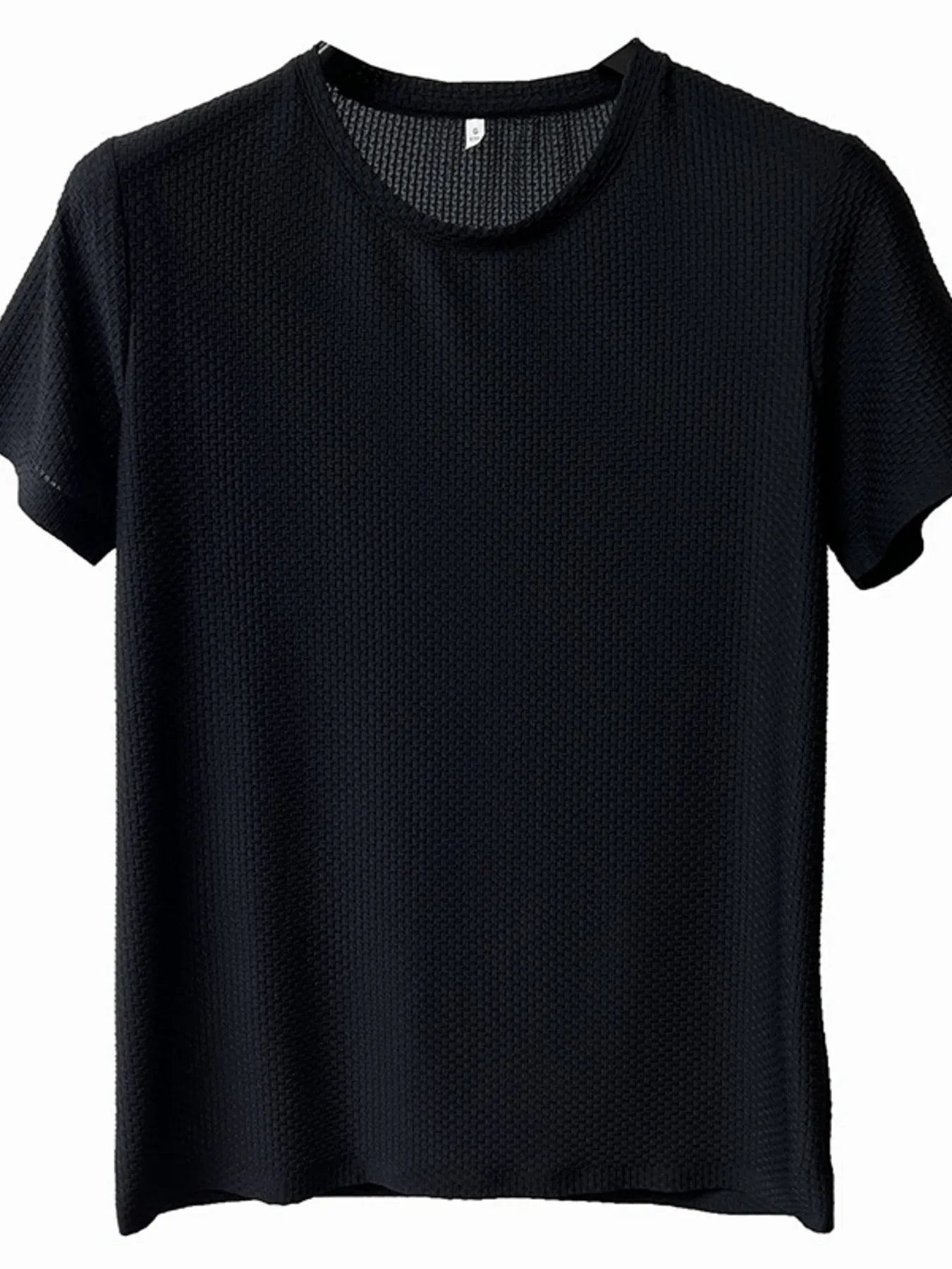 Men's Plus Size Round Neck Short Sleeve T-Shirt
