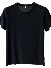 Men's Plus Size Round Neck Short Sleeve T-Shirt