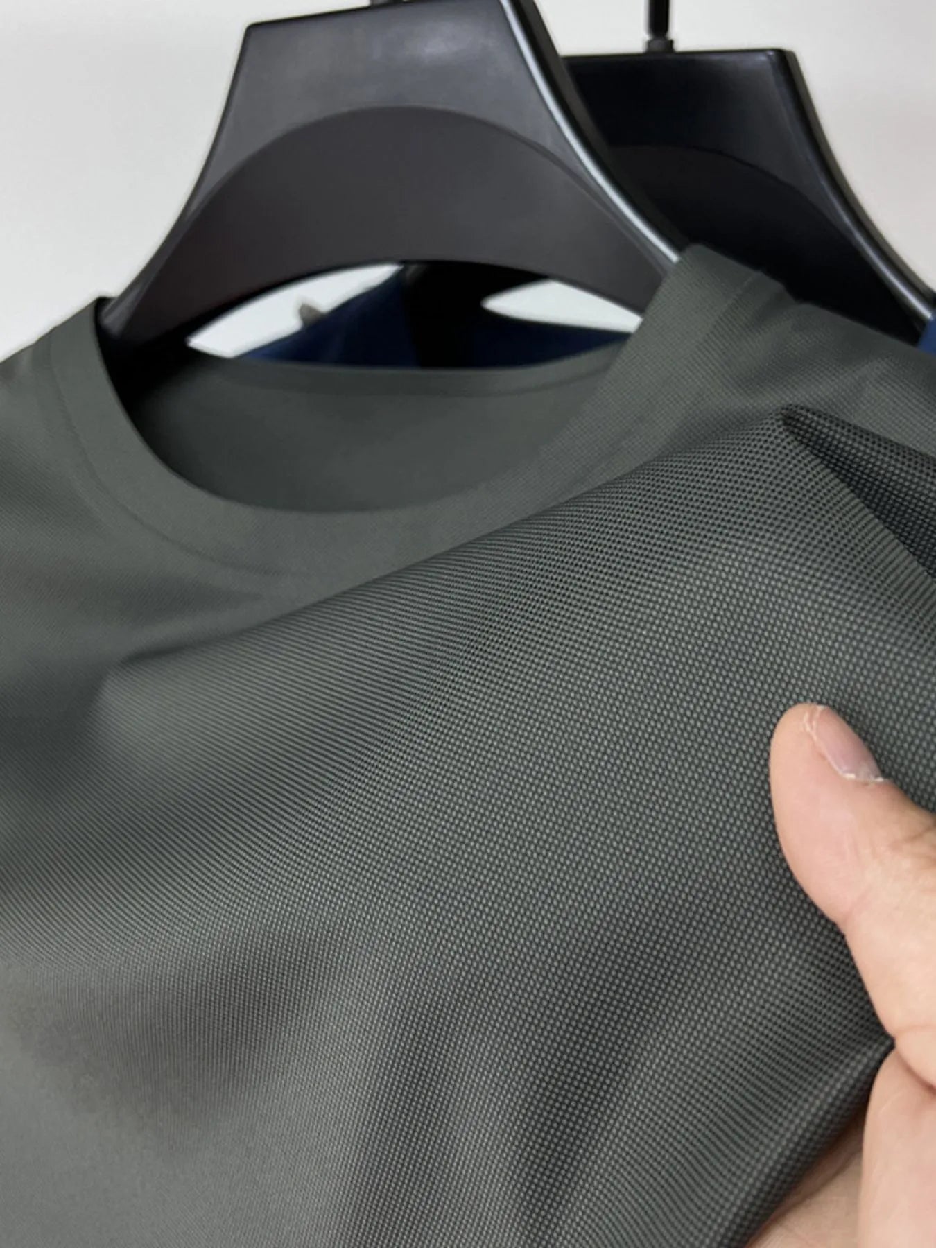 Men's Plus Size Round Neck Short Sleeve T-Shirt