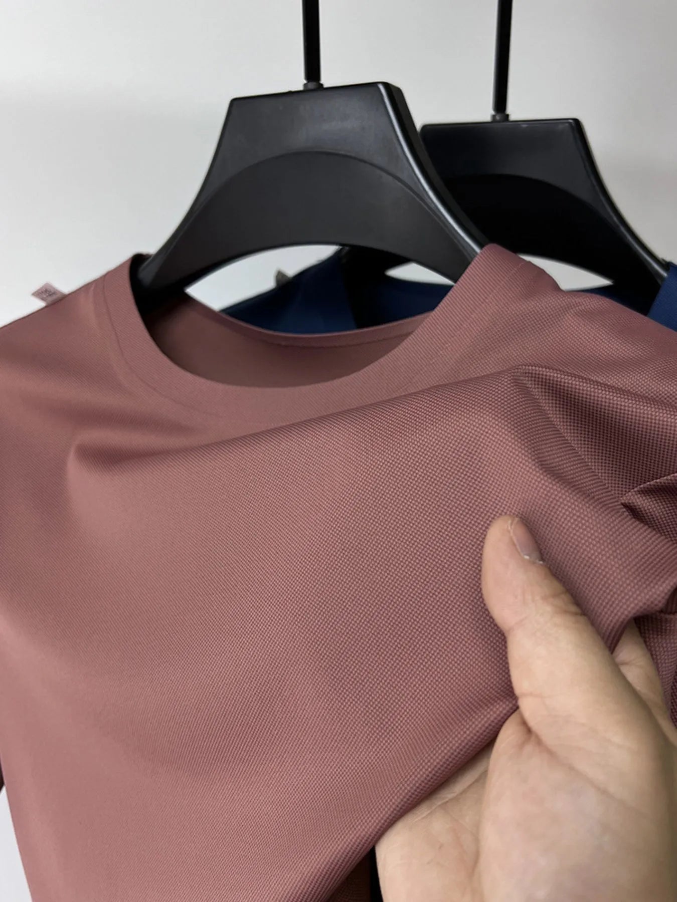 Men's Plus Size Round Neck Short Sleeve T-Shirt